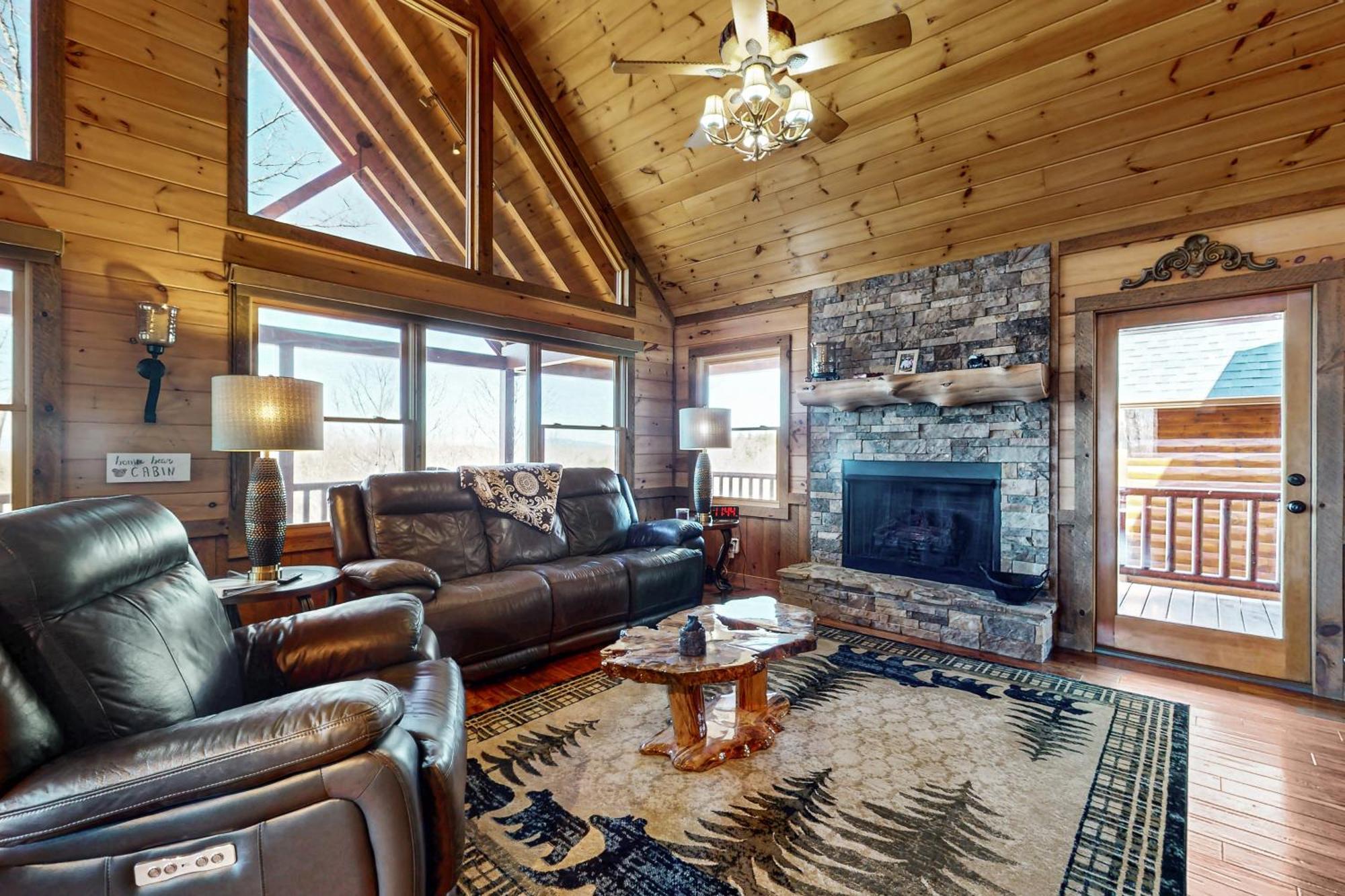 Bougie Bear Cabin Morganton Exterior photo